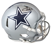 Emmitt Smith Signed Cowboys Full Size PROLINE Speed Game Helmet (Beckett/BAS Witnessed)