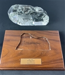 HOF’er Ernie Stautner Signed 1973 Pro Bowl Award as Coach w/ Dallas Cowboys