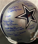 Randy White Signed & Inscribed Cowboys Replica Helmet (JSA Witnessed)