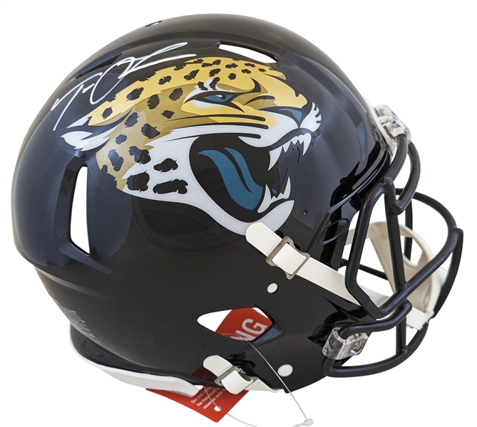 Trevor Lawrence Signed Jaguars Full Size PROLINE Speed Game Model Helmet (Fanatics)
