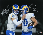 Rams Matthew Stafford & Cooper Kupp Signed 16" x 20" Photo (Fanatics)