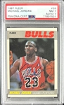 Michael Jordan Signed 1987-88 2nd Year Fleer Card #59 with Desirable Late-80s Era Autograph! (PSA/DNA)