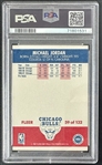 Michael Jordan Signed 1987-88 2nd Year Fleer Card #59 with Desirable Late-80s Era Autograph! (PSA/DNA)