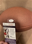 Floyd Little Signed & 5x Stat Inscribed Football (JSA)