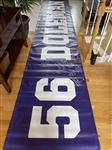 Multi-Signed Chris Doleman 2012 Pro-Football Hall of Fame Induction Banner w/ Little, Eller, & More! (6 Sigs)(JSA Sticker) 