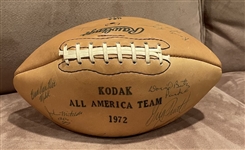 John Hannah’s Personally Owned 1972 All American Team Signed Football (Hannah Provenance)