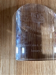 General Colin Powell NFL Alumni Old Hero Tiffany Glass Trophy Award