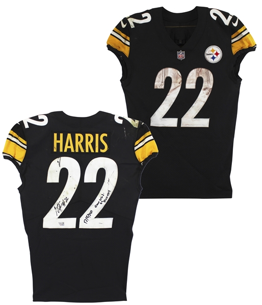 Najee Harris "12/5/2021 Game Used" & Signed Rookie Photomatched Nike Jersey (SIA)(Fanatics)