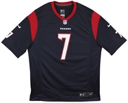 C.J. Stroud Signed Navy Blue Nike Official Jersey (Fanatics)