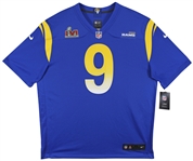 Matthew Stafford Signed Blue Nike Official Rams Jersey (Fanatics)