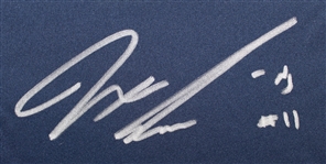 Jaxon Smith-Njigba Signed Navy Blue Nike Official Seahawks Jersey (Fanatics)