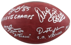 Buccaneers: Sapp, Brooks, Jackson & Alstott Signed SB XXXVII Duke Football (Beckett/BAS Witnessed)