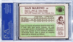 Dan Marino Signed 1984 Topps #123 Rookie Card w/ Gem Mint 10 Auto! (PSA/DNA Encapsulated)