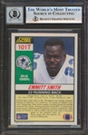 Emmitt Smith Signed & Inscribed 1990 Score Supplemental #101T RC Card w/ Gem Mint 10 Auto! (Beckett/BAS Encapsulated)