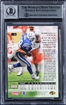 Marshall Faulk ROY 94 Signed 1994 SP #3 Rookie Card w/ Gem Mint 10 Auto! (Beckett/BAS Encapsulated)