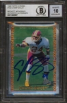 Champ Bailey Signed 1999 Topps Chrome #160 Rookie Card w/ Gem Mint 10 Auto! (Beckett/BAS Encapsulated)