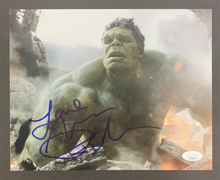 Incredible Hulk: Mark Ruffalo Signed 8" x 10" Photograph (JSA)