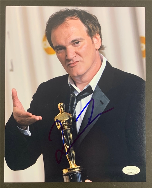 Quentin Tarantino Signed 8" x 10" Color Photograph (JSA COA)