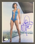 Milla Jovovich Signed 8" x 10" Color Photo (JSA)