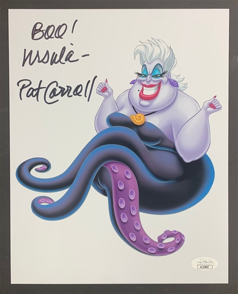 Little Mermaid: Pat Carroll Voice of Ursula Signed 8" x 10" Photo (JSA COA)