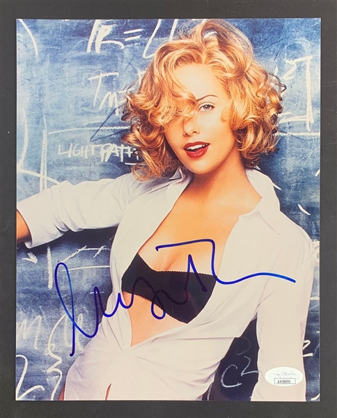 Charlize Theron Signed 8" x 10" Carrie Photograph (JSA COA)