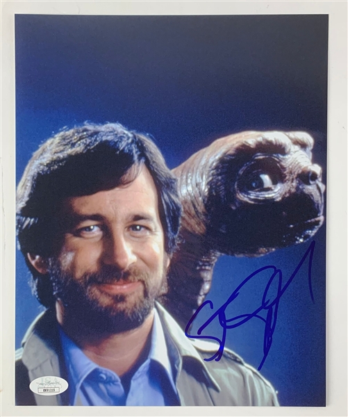 E.T.: Steven Spielberg Signed 8" x 10" Color Photo (JSA LOA)