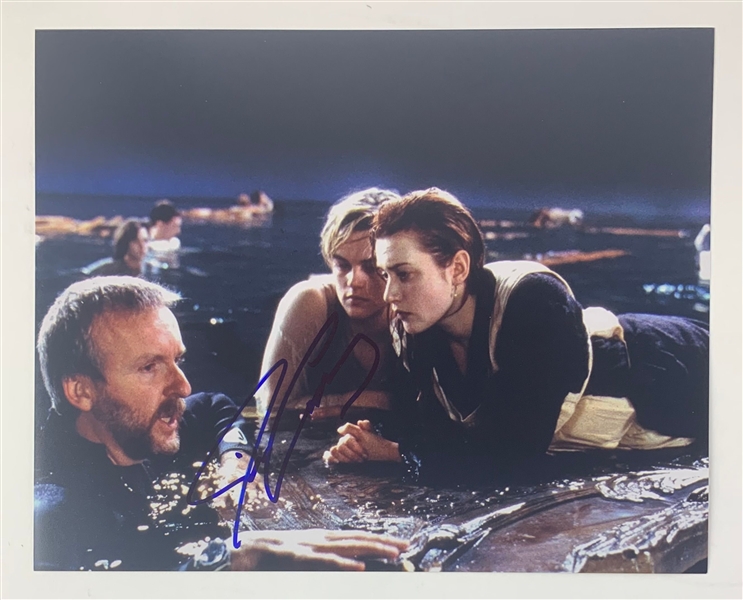 Titanic: James Cameron Signed 8" x 10" Photo (PSA/DNA)