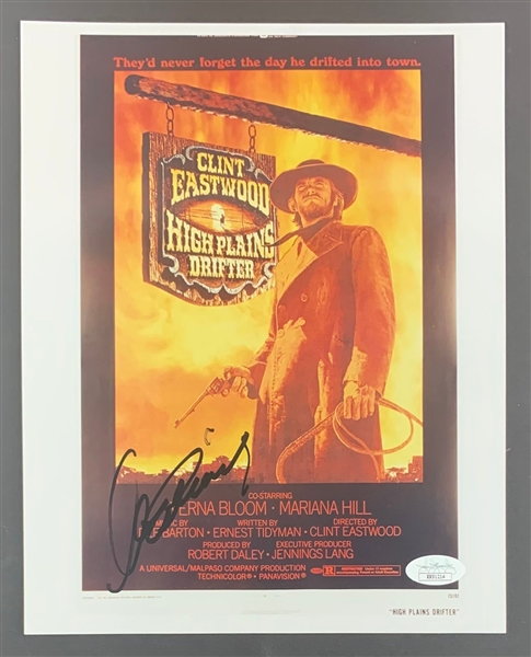 High Plains Drifter: Clint Eastwood Signed 8" x 10" Photograph (JSA LOA)