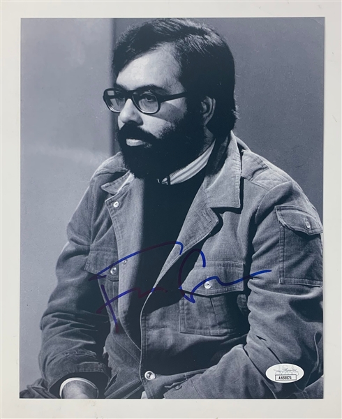 Francis Ford Coppola Signed 8" x 10" B&W Photo (JSA)