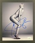 Sharon Stone Signed 8" x 10" B&W Photo (JSA)
