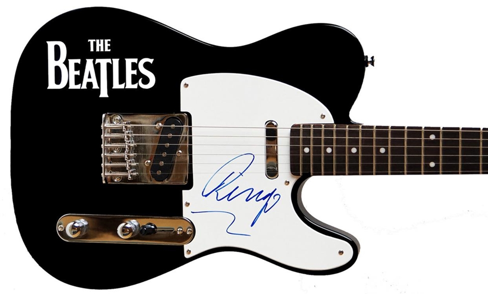 BEATLES: Ringo Starr Signed Telecaster Guitar! (CAIAZZO & PERRY COX)