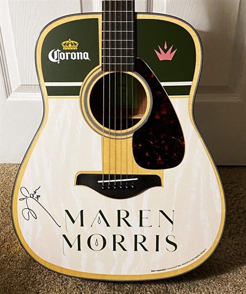 Grammy Award Winner Maren Morris Signed Yamaha Custom Designed Acoustic Guitarc(Third Party Guarantee)