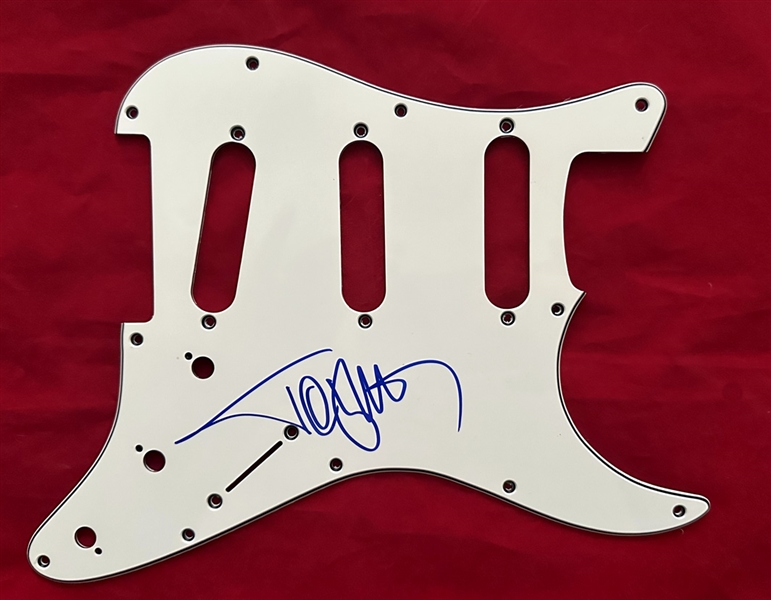 Tommy Lee from MOTLEY CRUE Signed Stratocaster Style Pick Guard  (Third Party Gurantee)