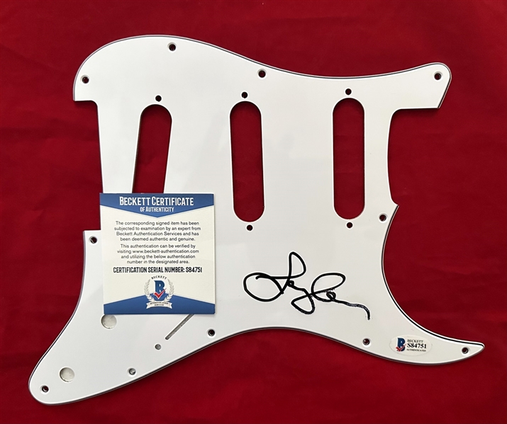 Lady Gaga Signed Stratocaster Style Pick Guard  (Beckett/BAS)