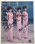 The Supremes: Fully Group In-Person Signed 8" x 10" Photo (Beckett/BAS)