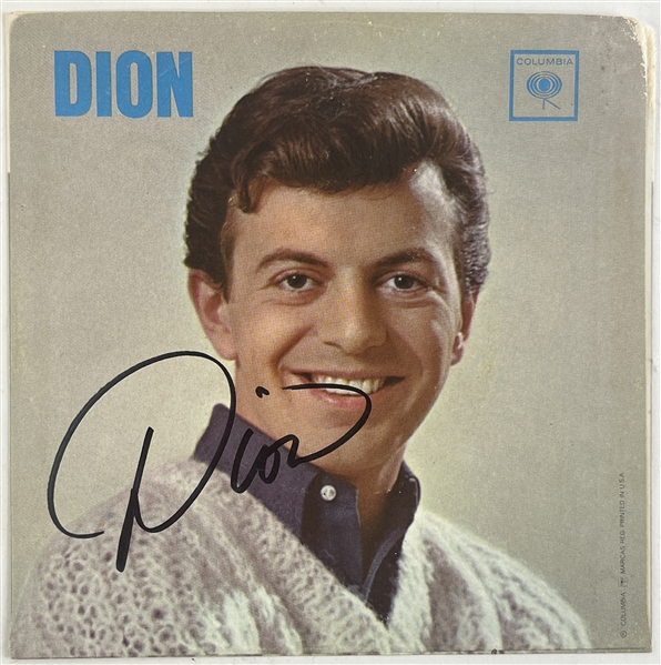 Dion Signed "Ruby Baby / Hell Only Hurt You" 45 RPM Cover (Beckett/BAS)