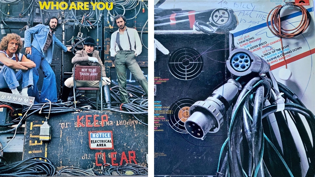The Who: Keith Moon Signed “Who Are You” Album Record (Roger Epperson/REAL Authentication) 