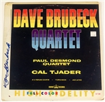 Dave Brubeck Signed “Quartet” Album Record (Beckett/BAS Authentication)