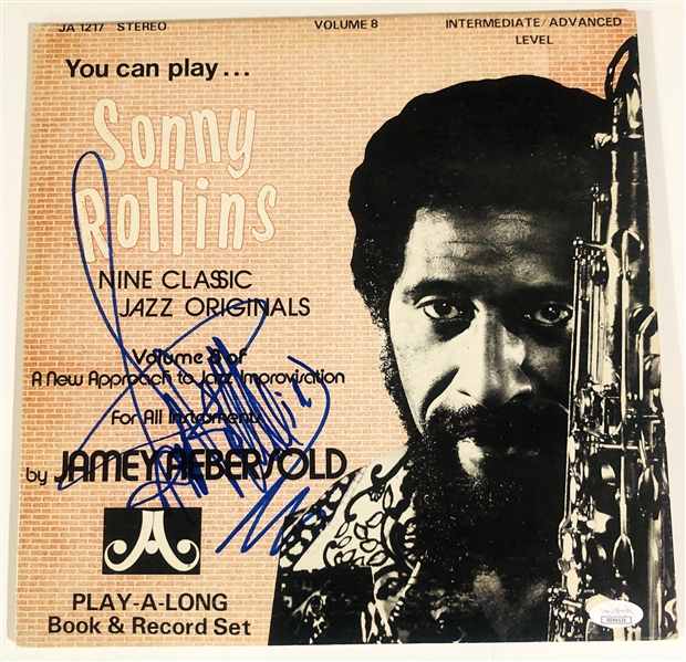 Sonny Rollins Signed “You Can Play” Album Record (JSA Authentication)