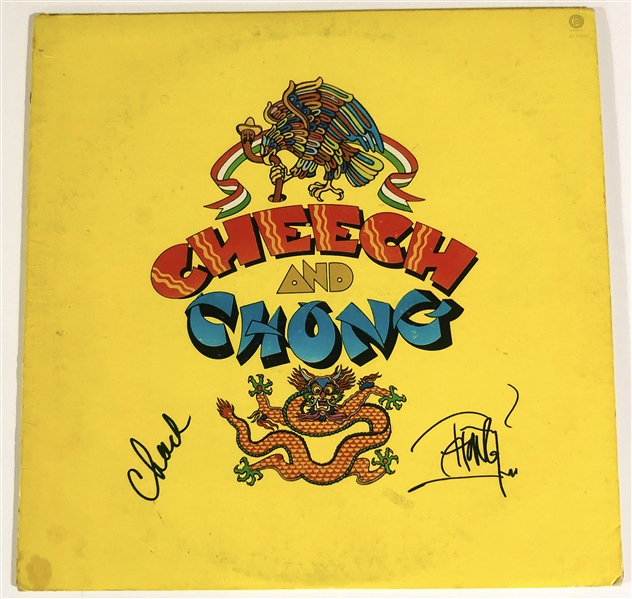 Cheech & Chong Signed “S/T” Album Record (JSA Authentication)