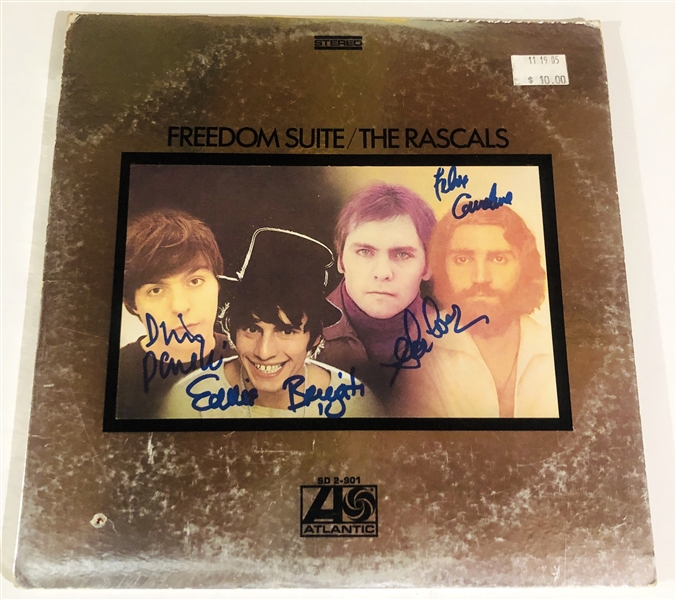 The Rascals Group Signed “Freedom Suite” Album Record (4 Sigs) (JSA Authentication)