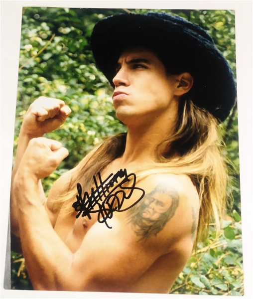 Red Hot Chili Peppers: Anthony Kiedis 11” x 14” Signed Photo (JSA Authentication) 
