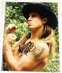 Red Hot Chili Peppers: Anthony Kiedis 11” x 14” Signed Photo (JSA Authentication) 