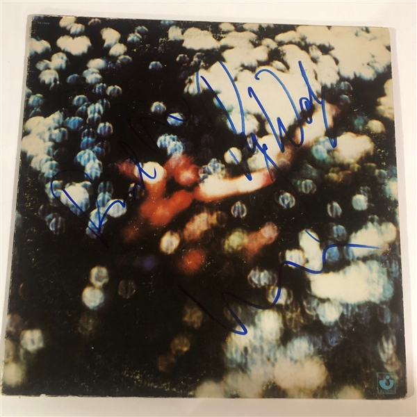 Pink Floyd Group Signed “Obscured By Clouds” Album Record (3 Sigs) (John Brennan Collection)  (Beckett/BAS Authentication)