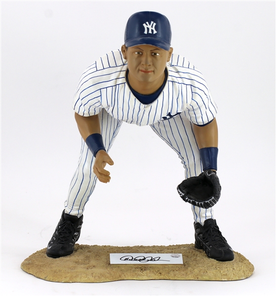 Derek Jeter NY Yankees Signed Large 10” & 6.1 lbs. Sculpture (MLB) (Third Party Guaranteed)
