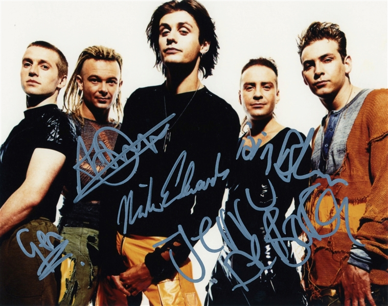 Jesus Jones: Lot of Two (2) Group Signed 8" x 10" Photos (Third Party Guaranteed)