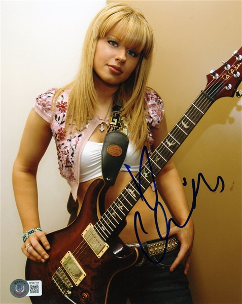 Orianthi Signed 8" x 10" Color Photo (Beckett/BAS)