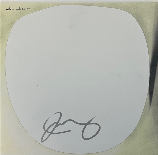 Wilco: Jeff Tweedy Signed "Ode to Joy" Album Cover w/ Vinyl (Beckett/BAS)