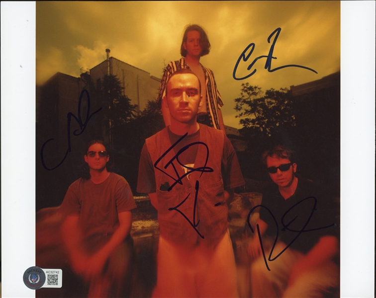 LIVE: Full Group Signed 8" x 10" Color Photo (4 Sigs)(Beckett/BAS LOA)