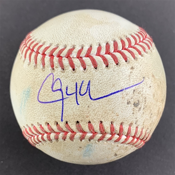 Clayton Kershaw Signed & Game Used Baseball :: 4-01-2023 ARI vs LAD :: First Win of the Season! (PSA/DNA & MLB Hologram)